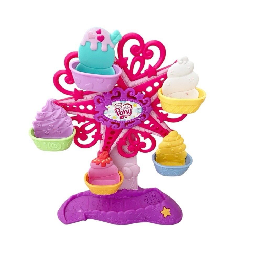 2009 Hasbro Ponyville My Little Pony Ferris Wheel Plays Theme Song & Spins
